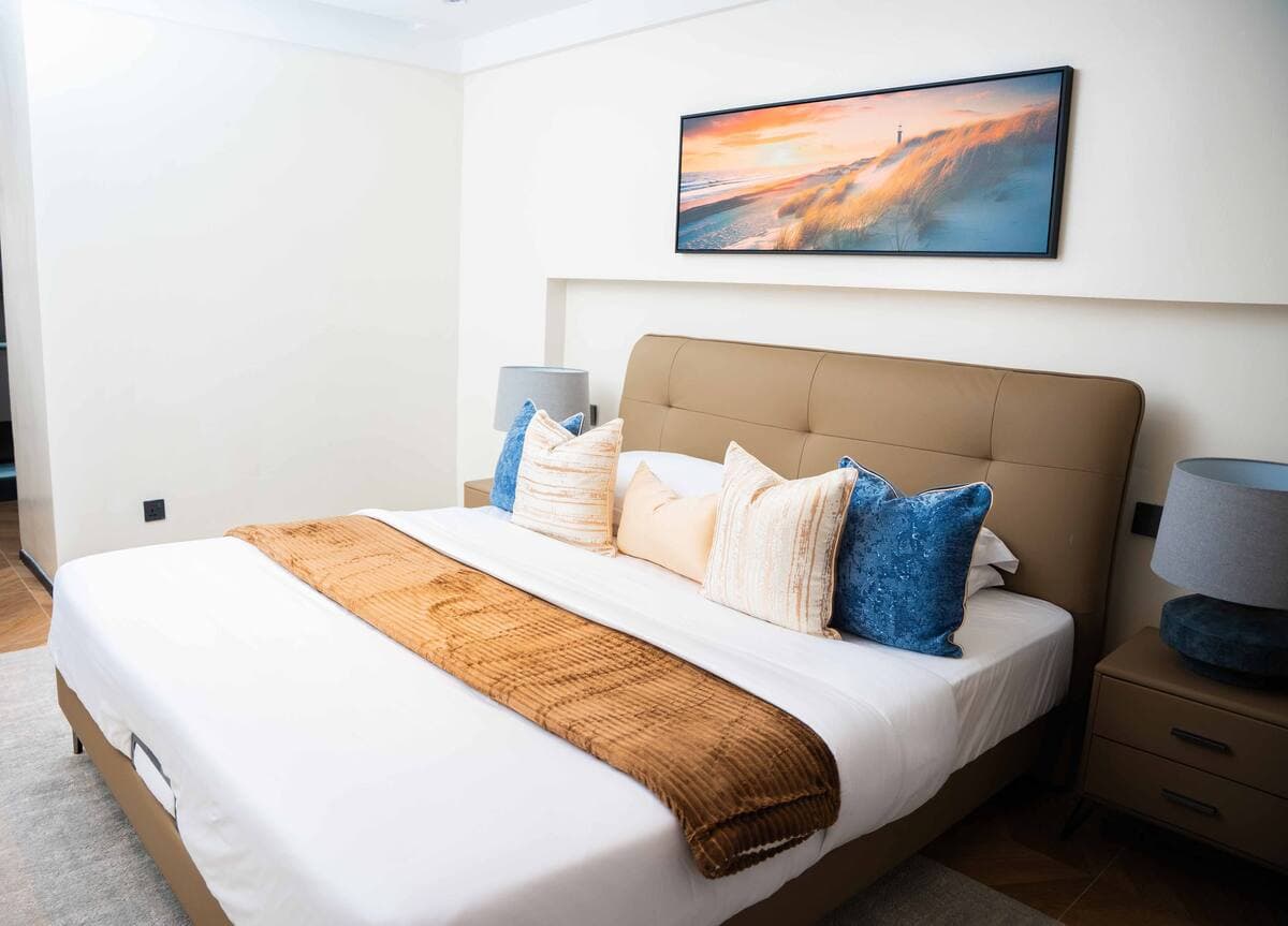 Beautiful bedroom space